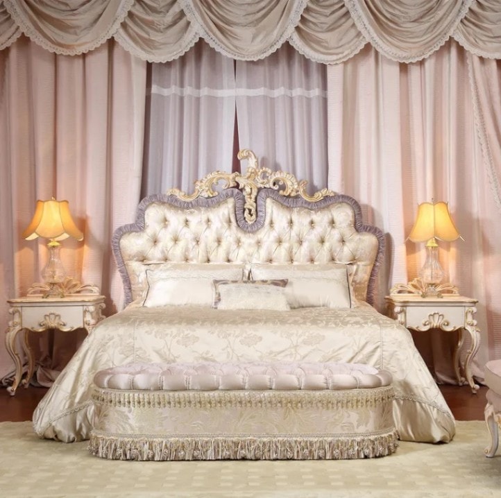 2月25日まで！特別15％値引！条件は要問い合わせ！～ロココ調・お姫様系高級ベッド