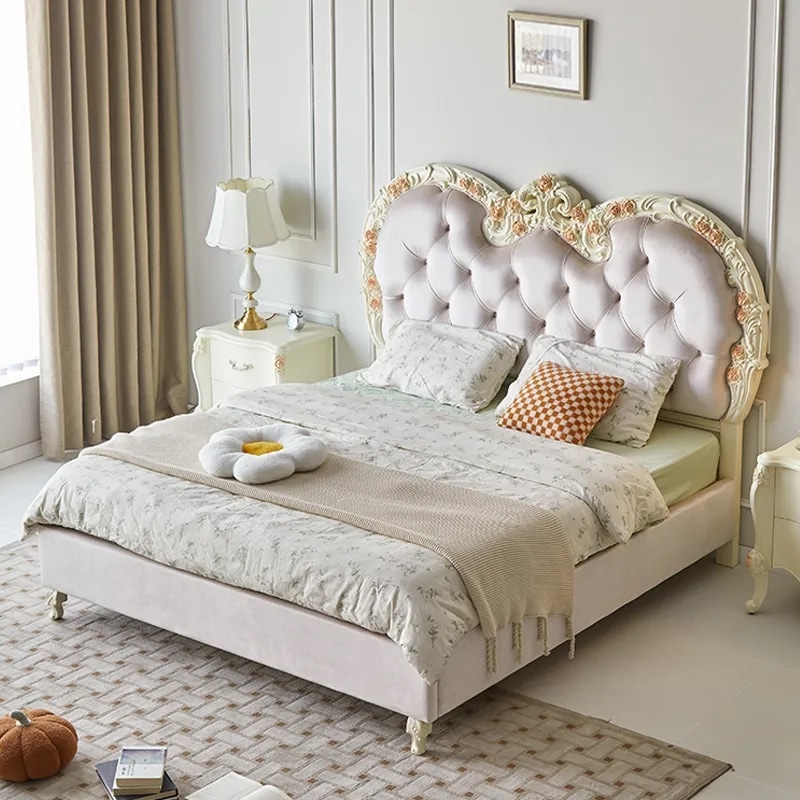 2月25日まで！特別15％値引！条件は要問い合わせ！～ロココ調・お姫様系高級ベッド