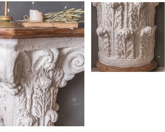 年末特別15％値引！条件は要問い合わせ！～アンティーク調壁面装飾台・花台