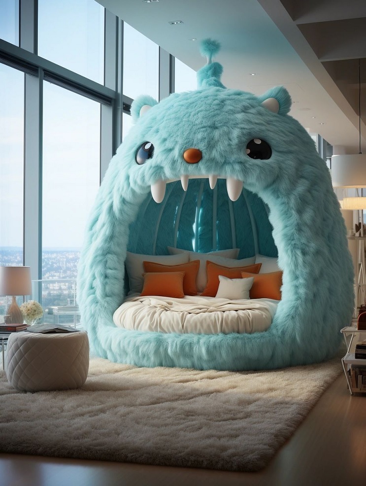 年末特別15％値引！条件は要問い合わせ！～ユニークデザイン・アニマルベッド