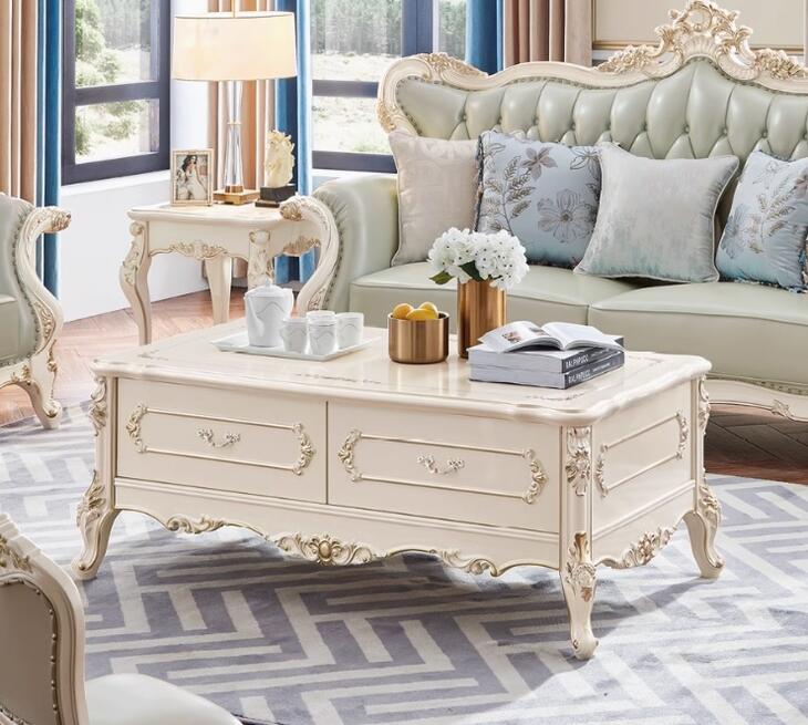 6/15まで最大25％お値引き！条件は要問い合わせ！~ 姫系ロココ調・ヴィクトリア調センターテーブル・応接テーブル SYP-929