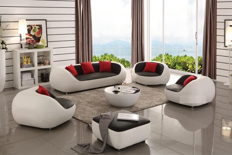 年末特別15%値引!条件は要問い合わせ!~本革モダンデザインソファセット