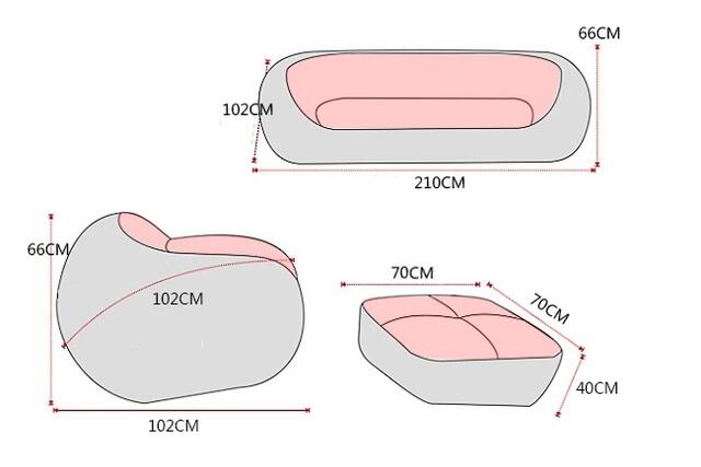 年末特別15%値引!条件は要問い合わせ!~本革モダンデザインソファセット