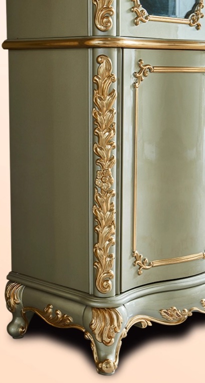 初売り特別15％値引！条件は要問い合わせ！～ロココ調カップボード