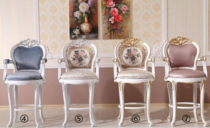 11/20まで最大15%お値引き!条件は要問い合わせ!~ロココ調バーカウンターチェア