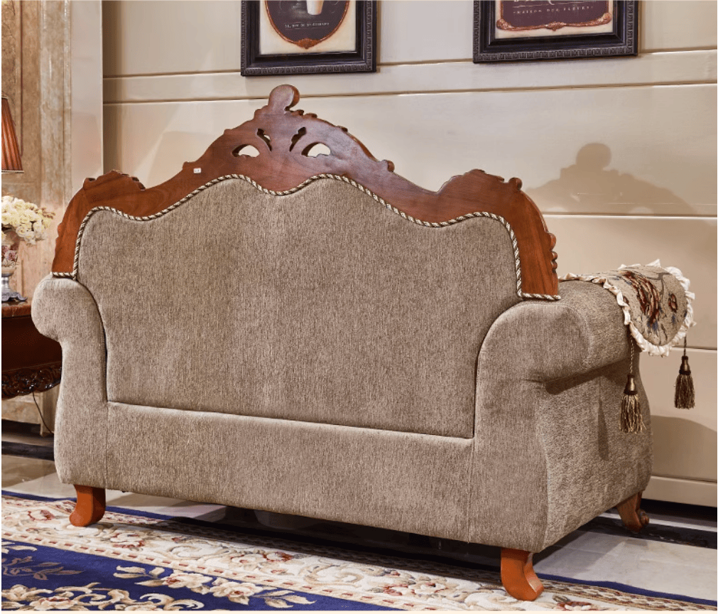 11/20まで最大15%お値引き!条件は要問い合わせ!~ロココ花柄ファブリックソファ