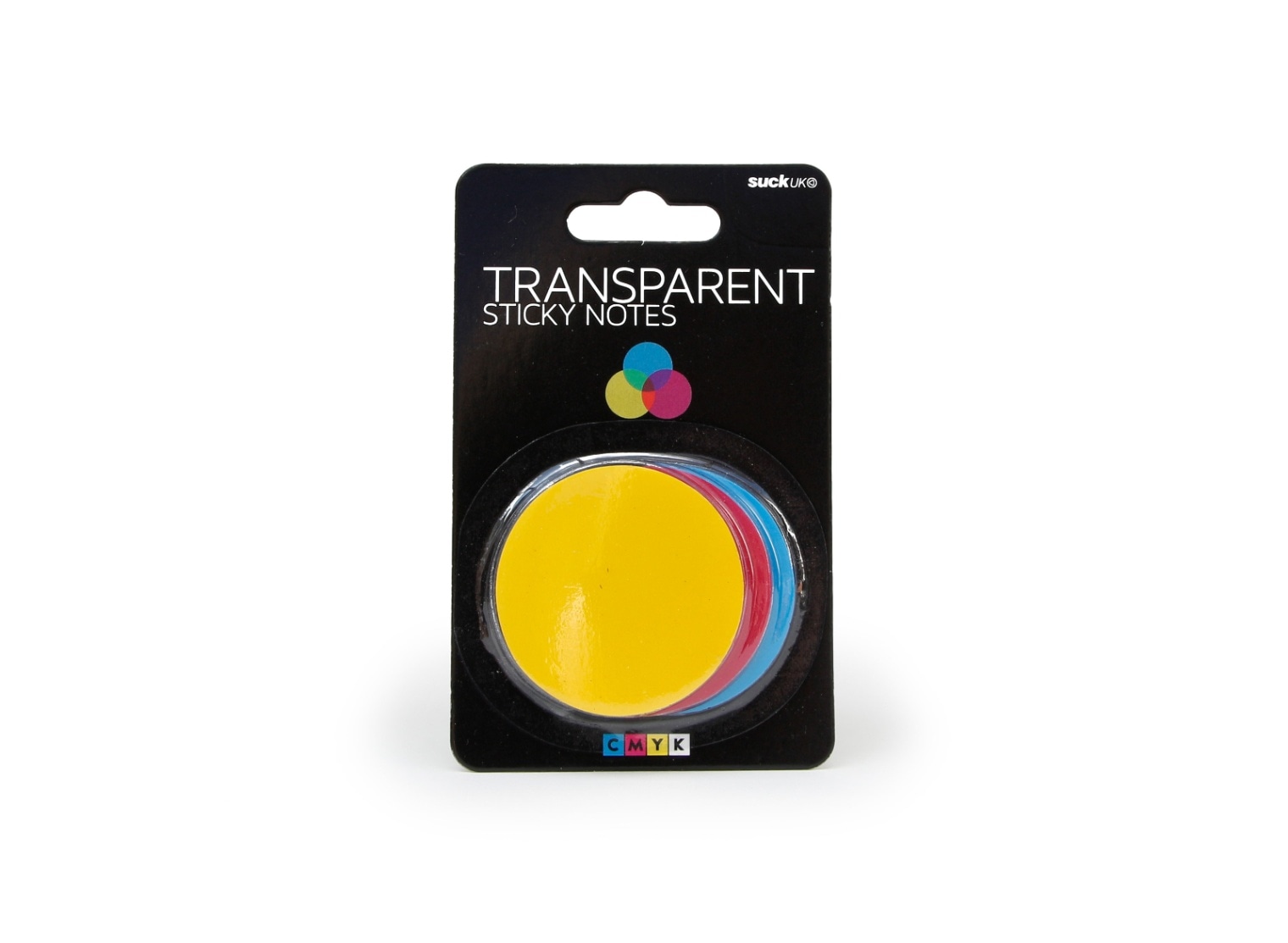 CMYK Transparent Sticky Notes (CMYK ﾄﾗﾝｽﾊﾟﾚﾝﾄ ｽﾃｨｯｷｰﾉｰﾄ) ３原色の半透明メモ付箋