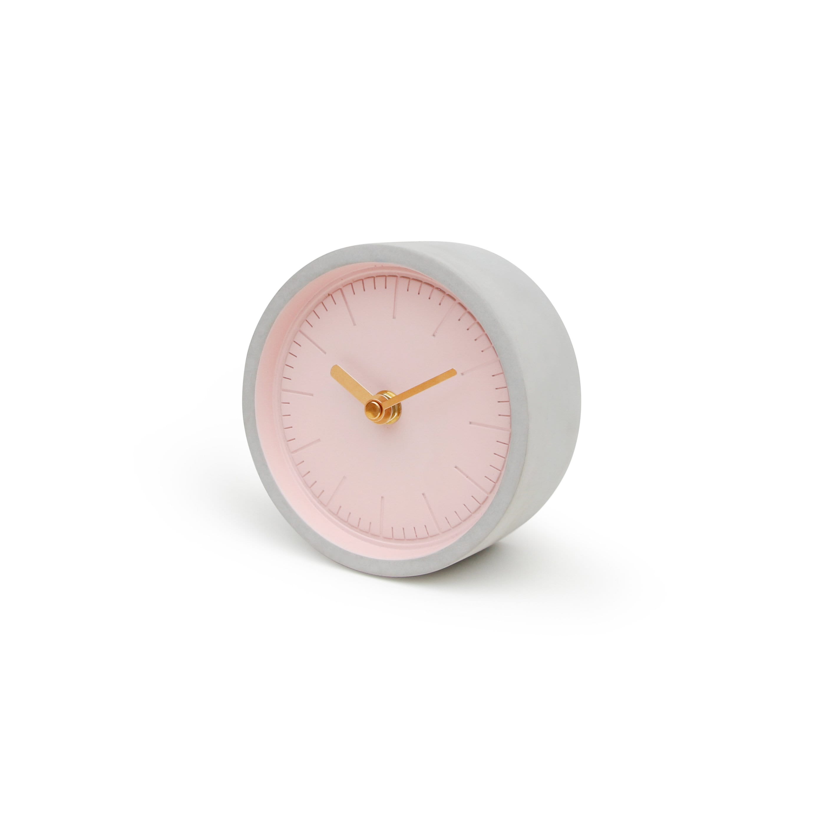 Concrete Clock (ｺﾝｸﾘｰﾄ ｸﾛｯｸ) コンクリート製 モダン 置き時計 