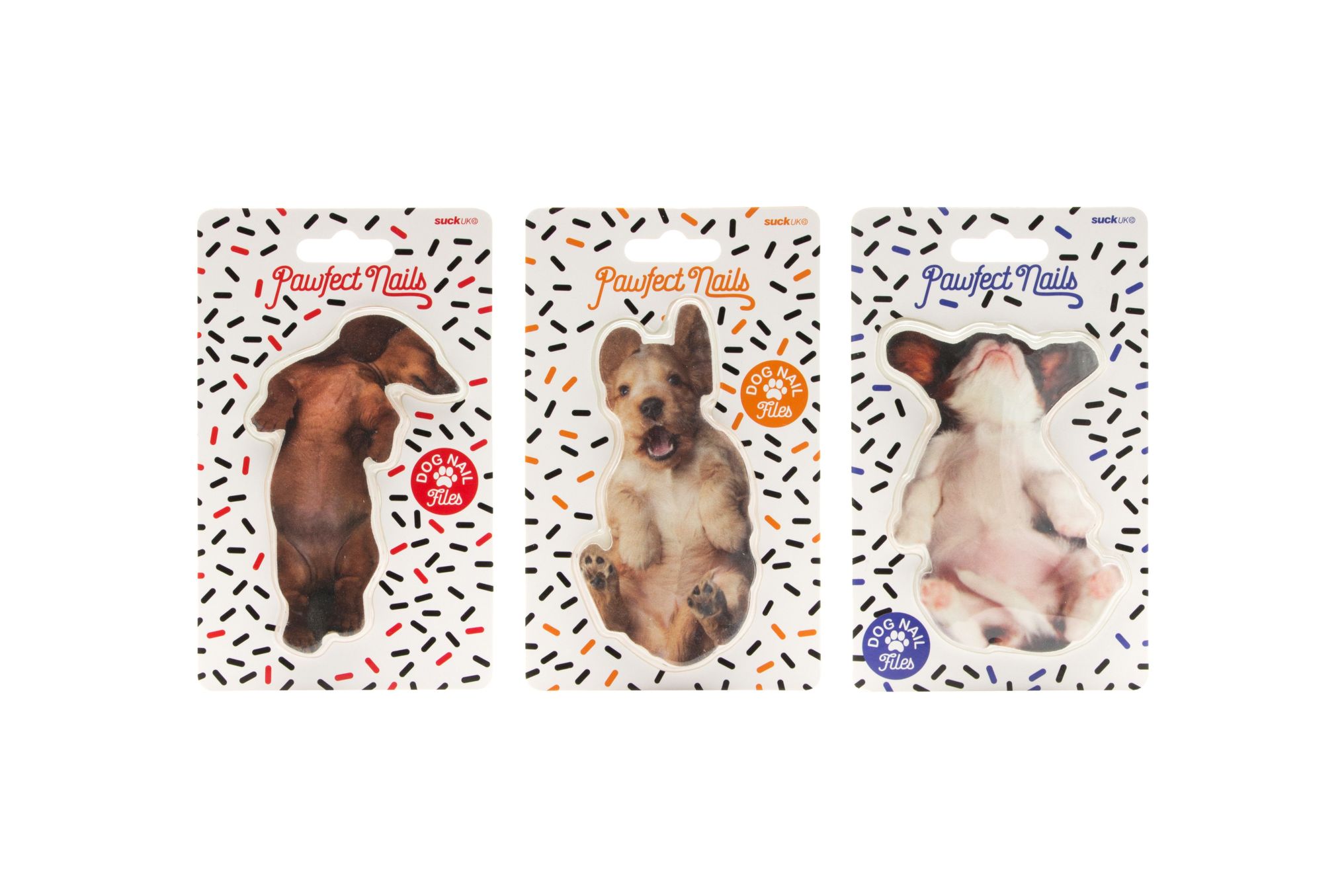Dog Nail Files (ﾄﾞｯｸﾞ ﾈｲﾙﾌｧｲﾙ) 人用爪やすり 犬のデザイン 