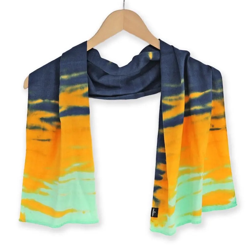 CHAORAS チャオラス スポーツてぬぐい　ダイダイ/ターコイズオレンジ