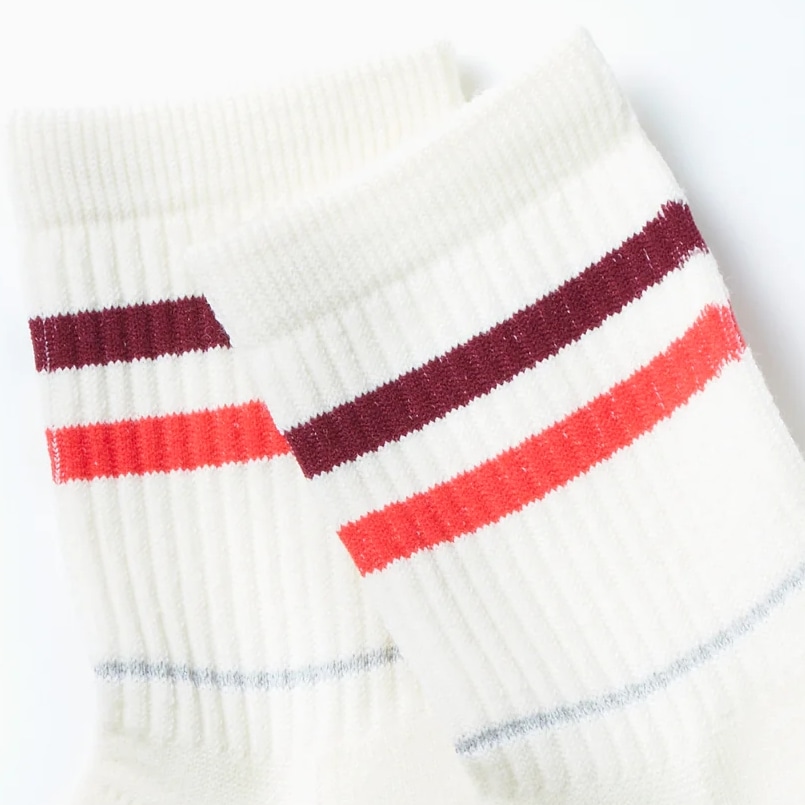 ROTOTO ALLROUNDER ”2 STRIPE MERINO CREW ”/ オールラウンダー 2ストライプ メリノクルー