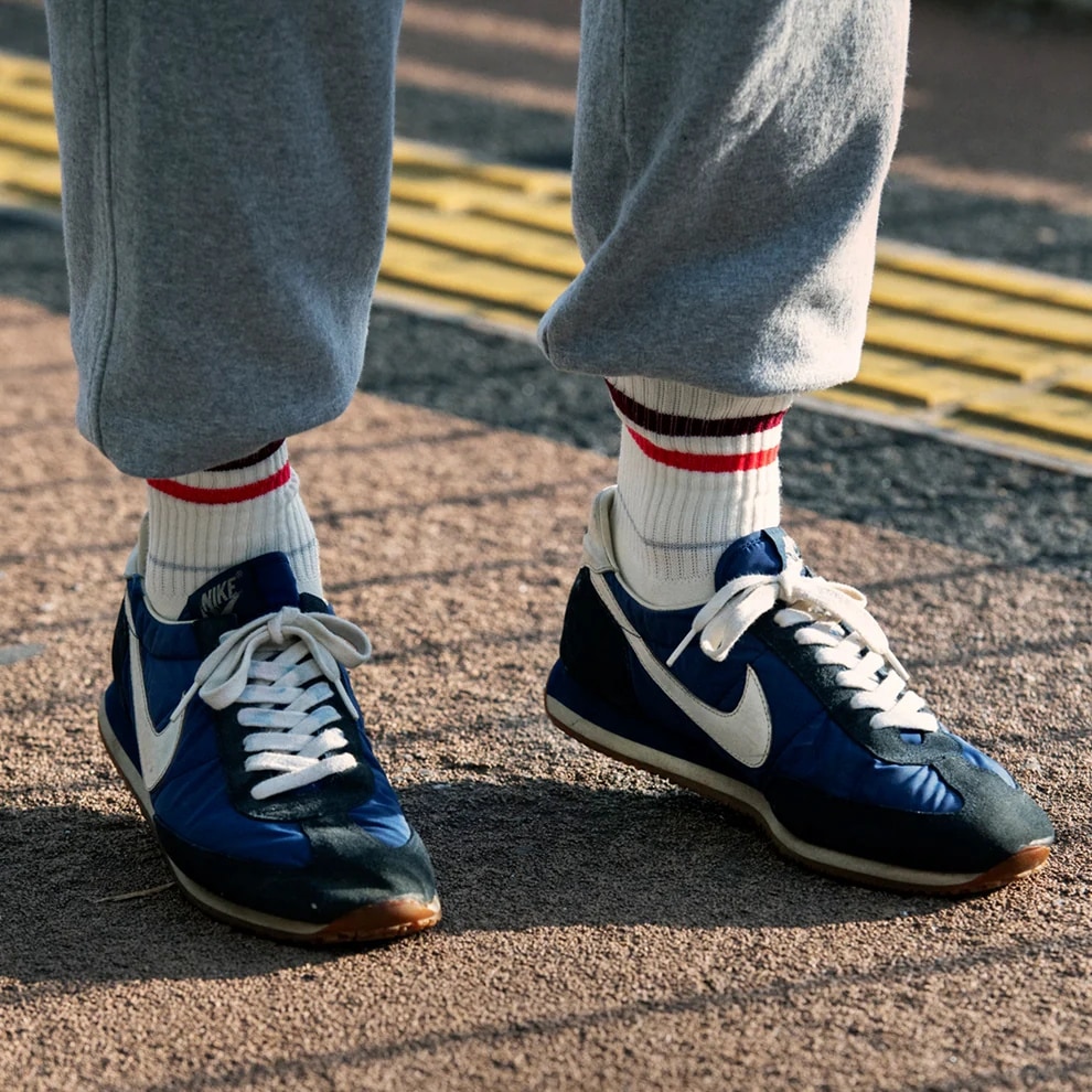 ROTOTO ALLROUNDER ”2 STRIPE MERINO CREW ”/ オールラウンダー 2ストライプ メリノクルー