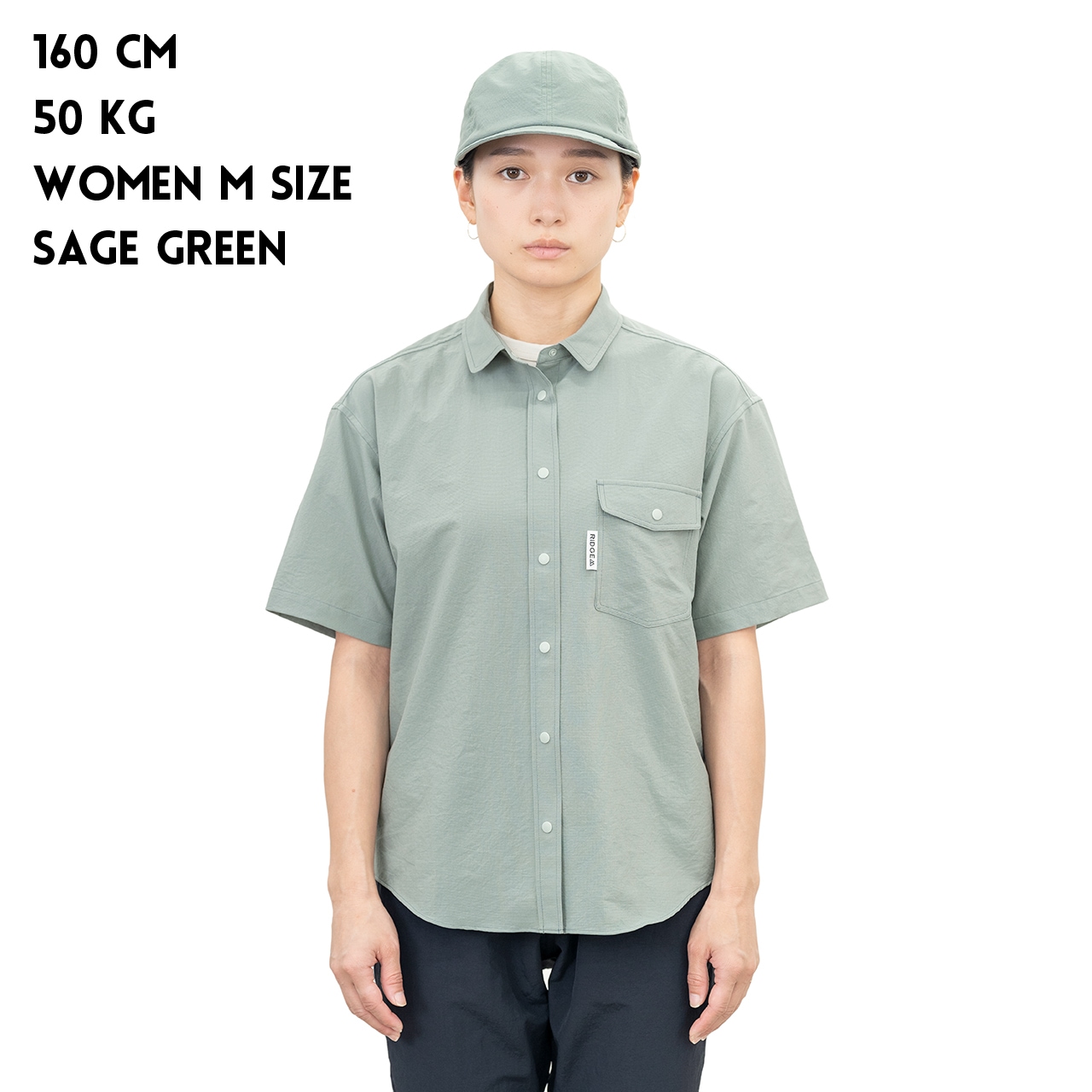 RIDGE MOUNTAIN GEAR Poly Basic Short Sleeve Shirt リッジ