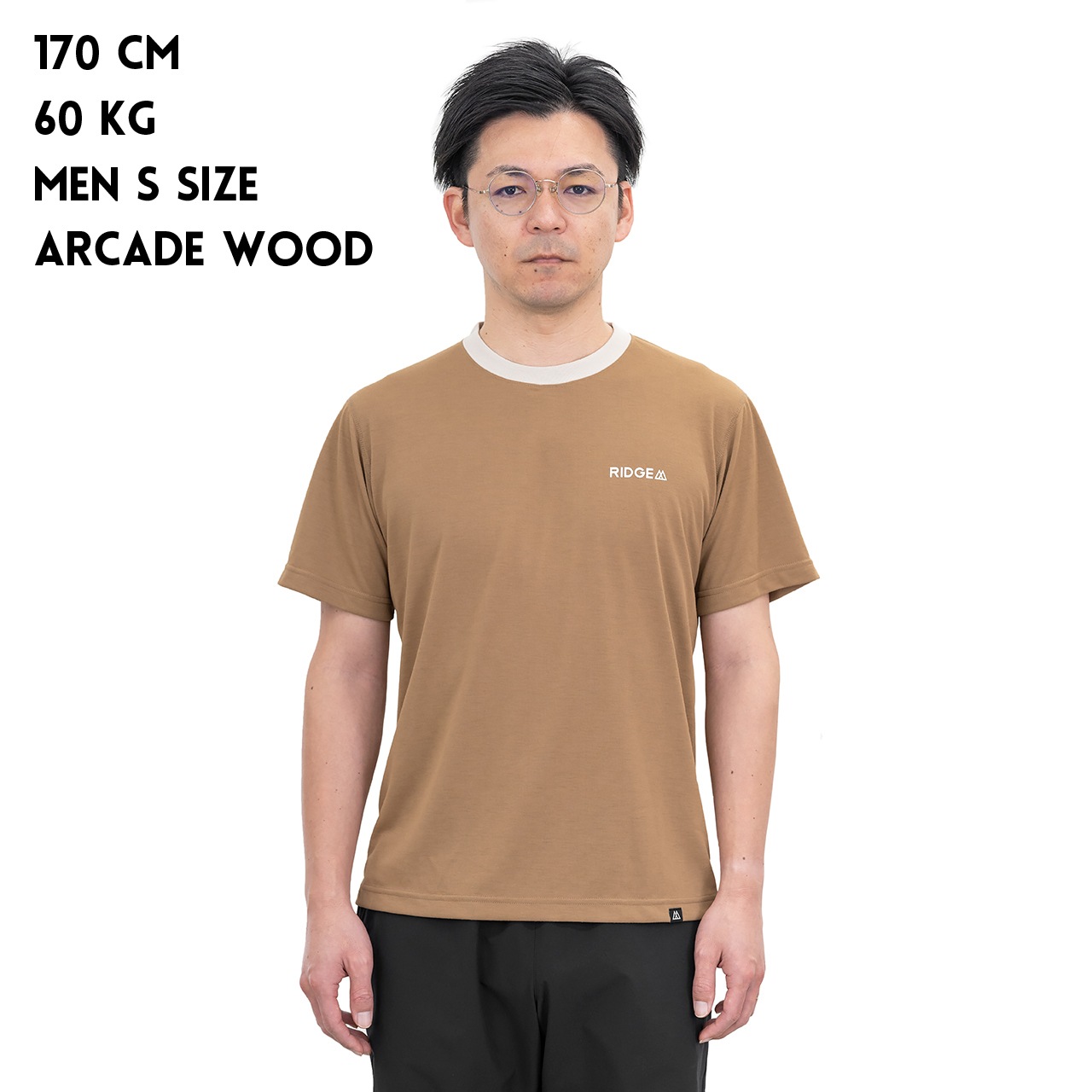 RIDGE MOUNTAIN GEAR Poly Tee Short Sleeve リッジ マウンテン ギア ポリティ ショートスリーブ