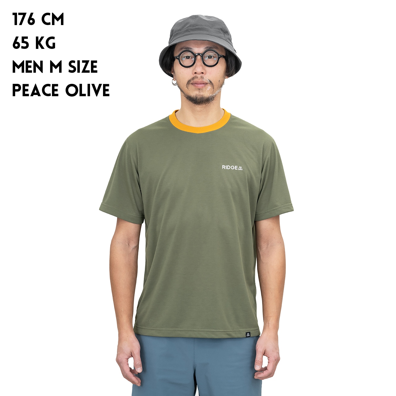 RIDGE MOUNTAIN GEAR Poly Tee Short Sleeve リッジ マウンテン ギア ポリティ ショートスリーブ