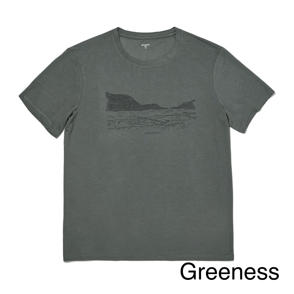 HOUDINIMs Tree Tee Abisko フーディニ メンズ ツリー ティ T シャツ