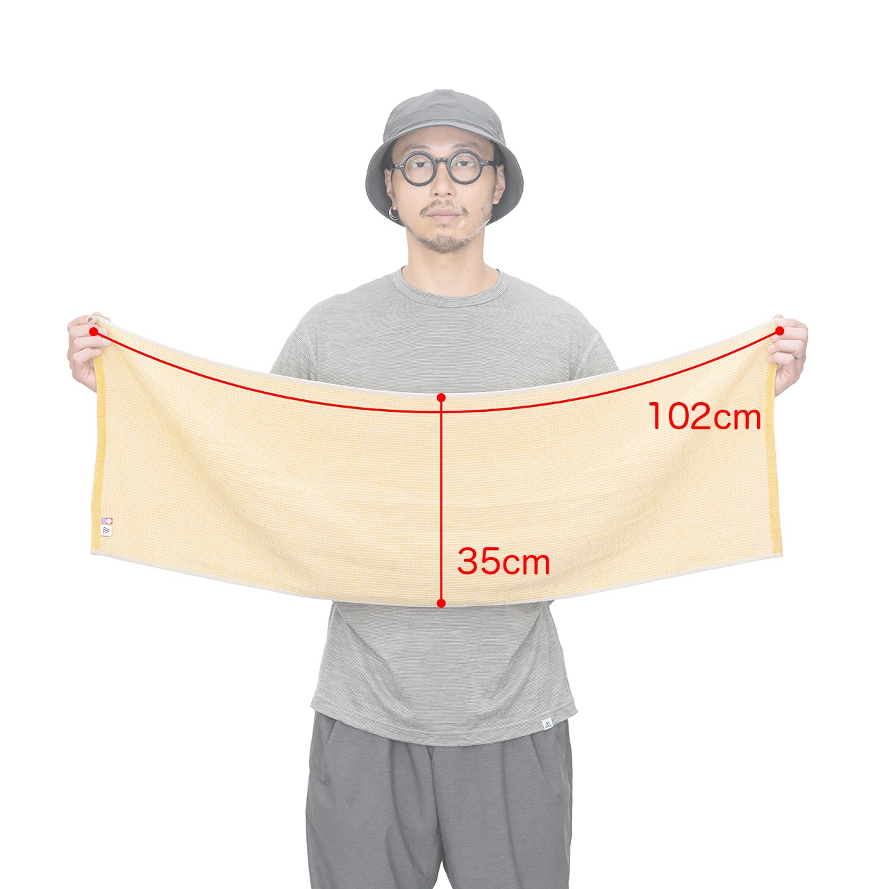 RIDGE MOUNTAIN GEAR Waffle Neck Wrap Towel