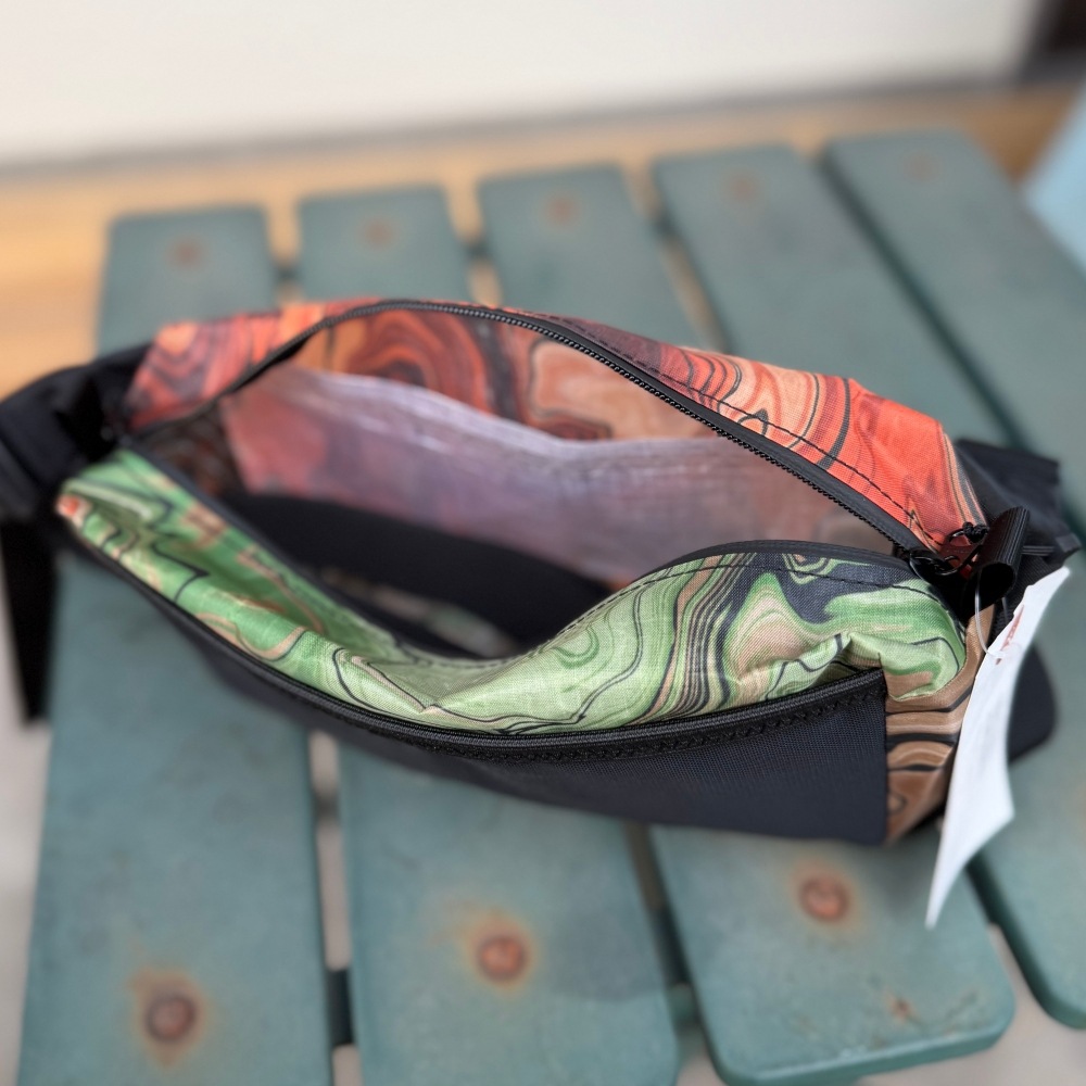 Lite AF PRINTED DYNEEMA FEATHER WEIGHT FANNY PACK /  ライトAF プリンテッド ダイニーマ フェザー ウェイト ファニーパック
