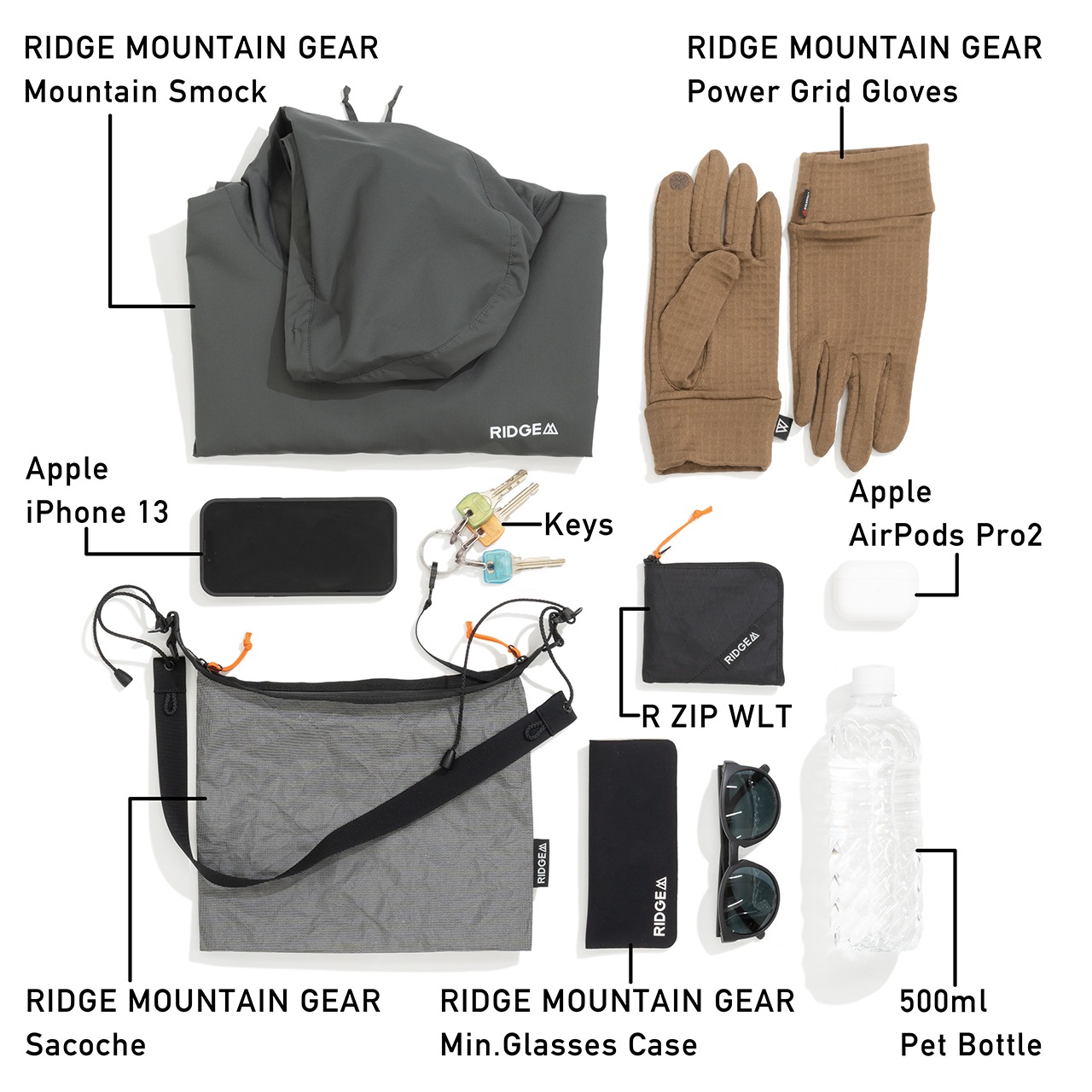 RIDGE MOUNTAIN GEA Sacoche / リッジ マウンテン ギア サコッシュ