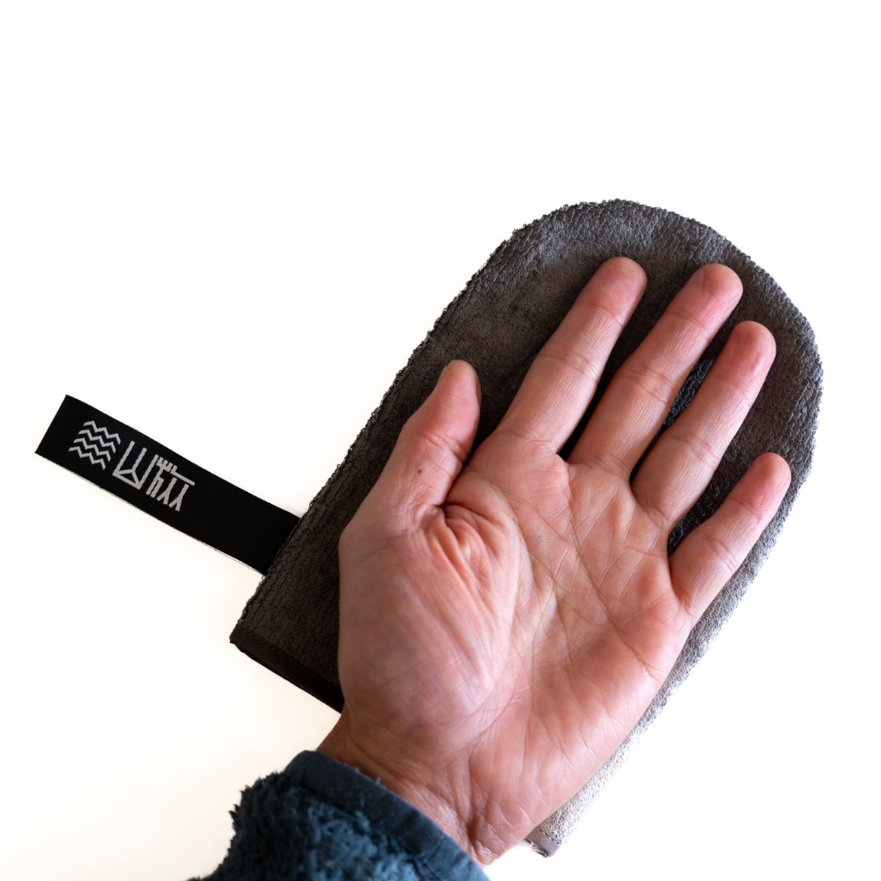 YAMATABI サッパリタオル Mitten（石鹸なし/皮脂汚れ/登山の汗のベタつき除去）