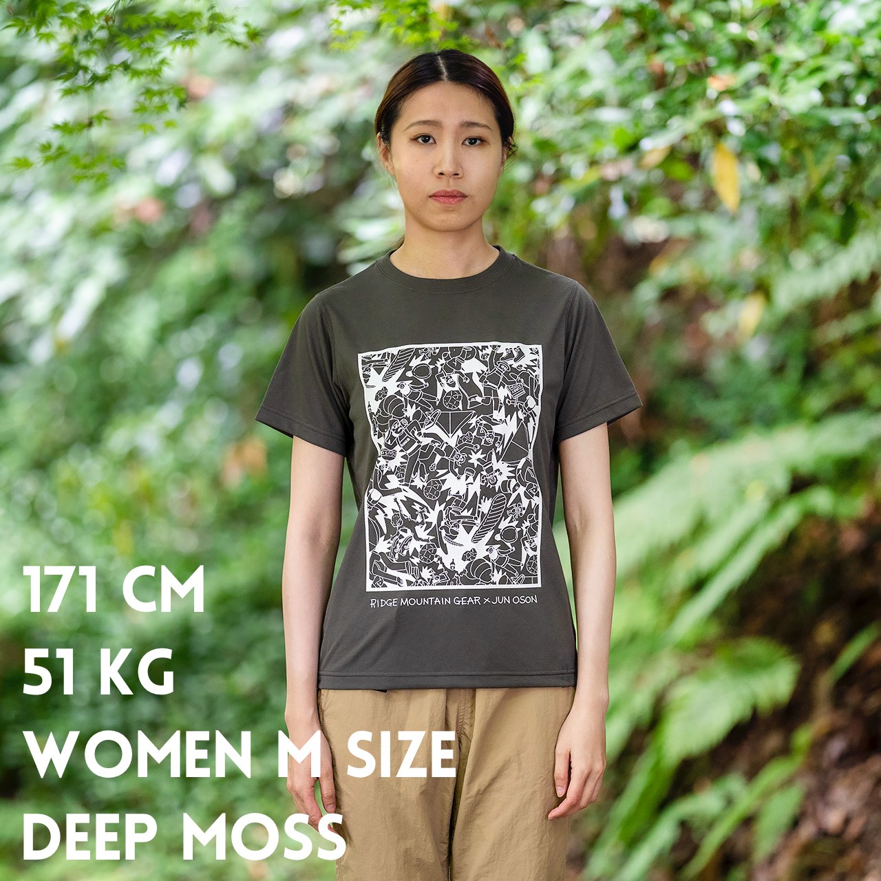 [WOOALONG]Ridge-Type セミルーズ Tシャツ★新作・25SS★男女★ RIDGE MOUNTAIN GEAR Poly Basic Tee Short Sleeve 