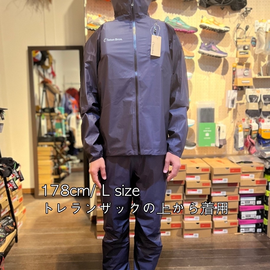 Tetos Bros. 2026 FEATHER RAIN JACKET (Genderless)/ ティートン