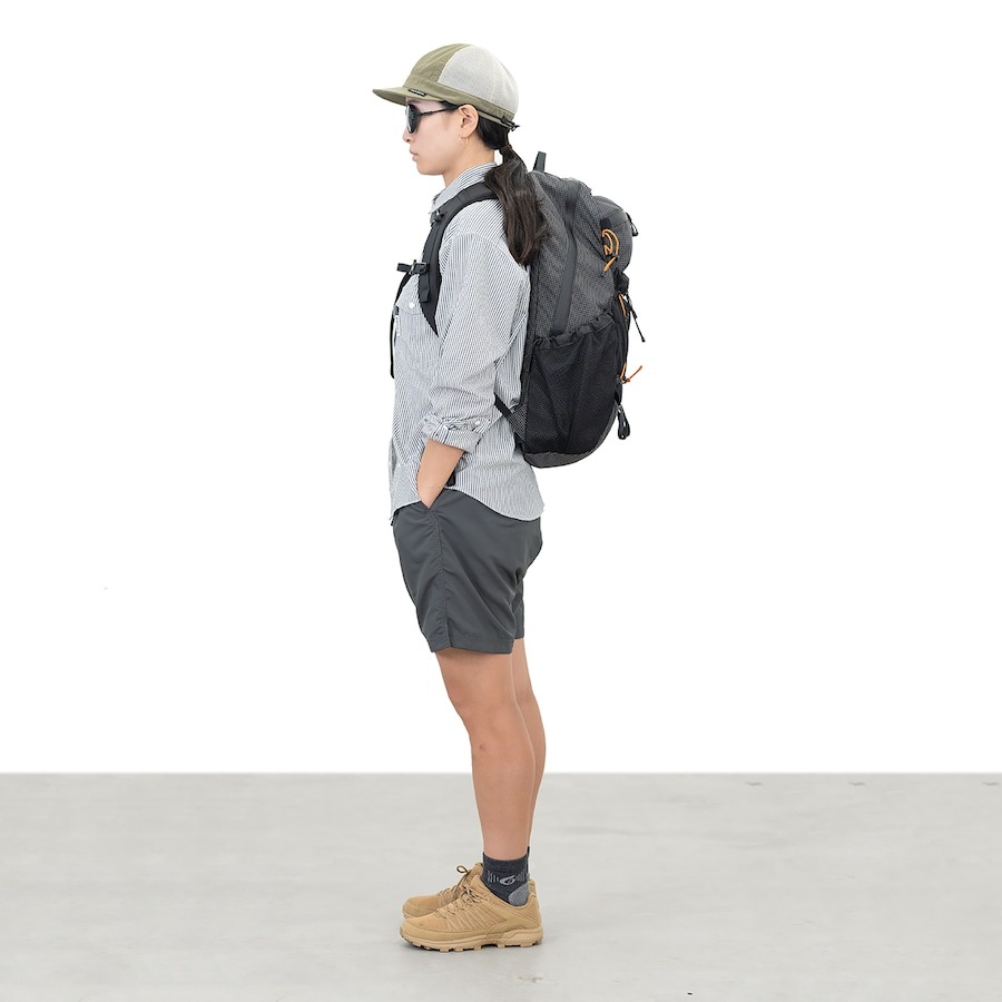 リッジマウンテンギアBasic ShortSleeveShirt Stripe Basic