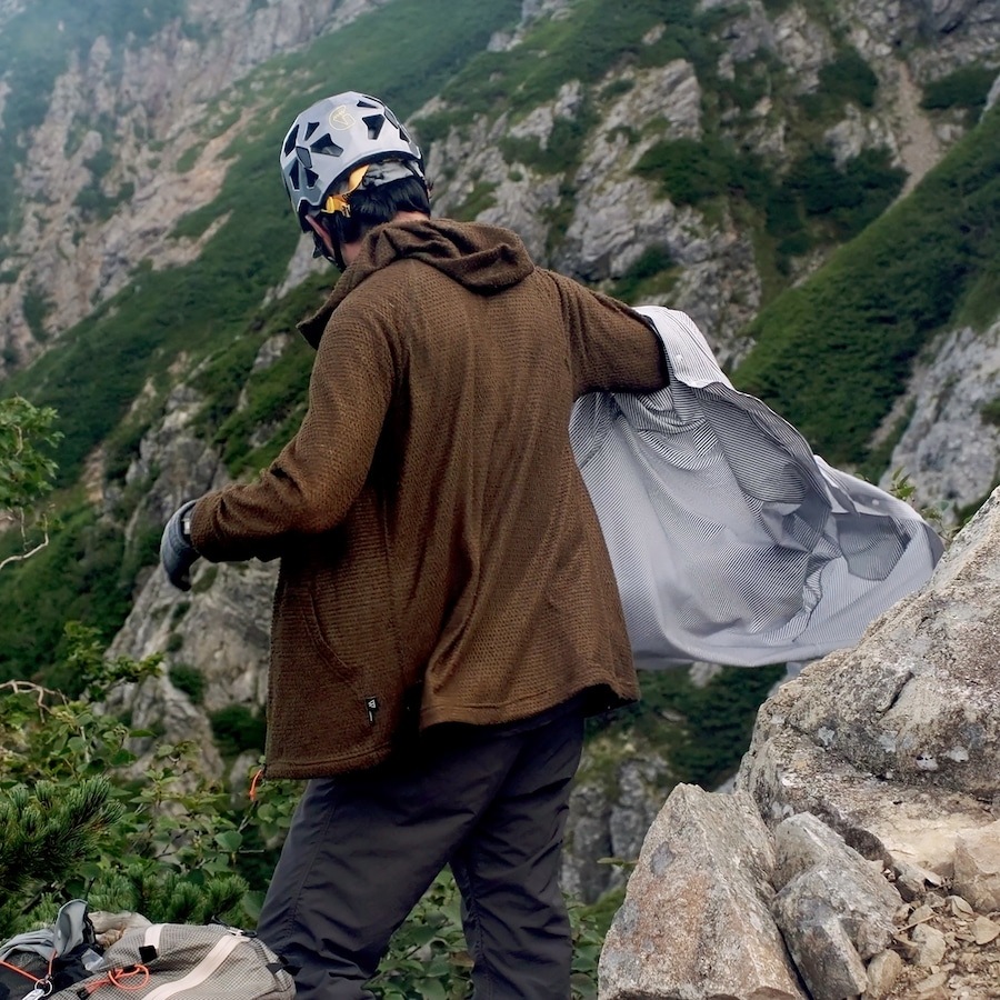 RIDGE MOUNTAIN GEAR Alpha Full Zip Hoodie / リッジ マウンテンギア アルファ フルジップ フーディ