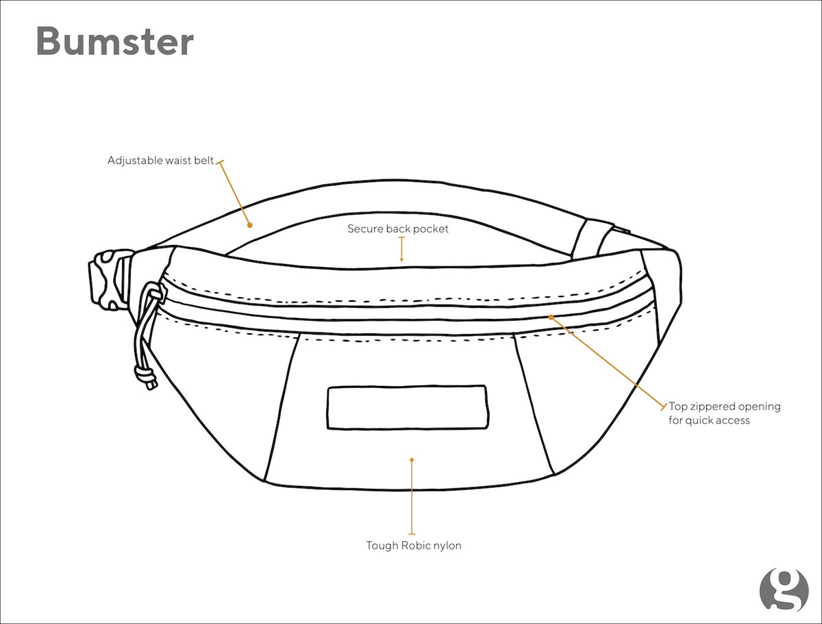 GOSSAMER GEAR Bumster ゴッサマーギア バムスター