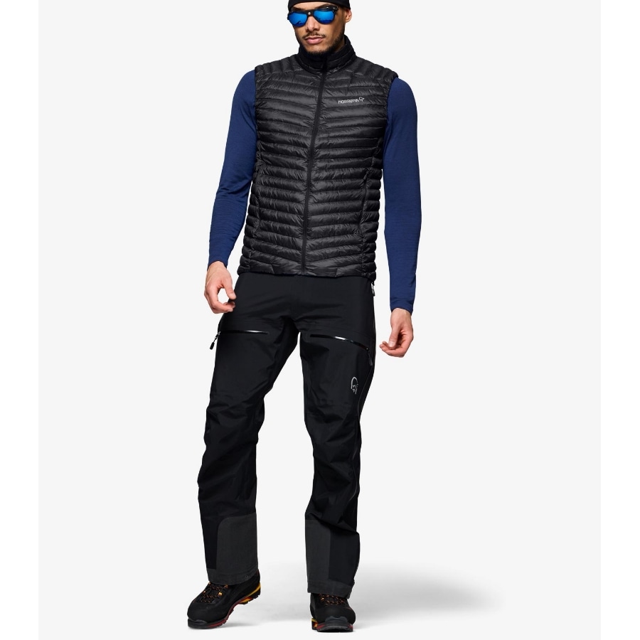NORRONA trollveggen superlight down800 Vest (M)/ メンズ トロール