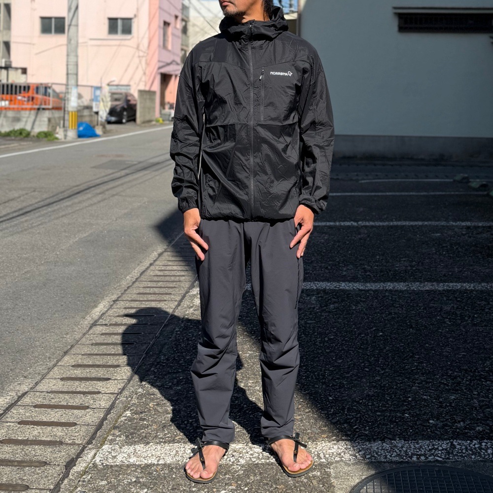 NORRONA falketind aero60 Hood (M) / ノローナ メンズ フォルケティン エアロ60 フード