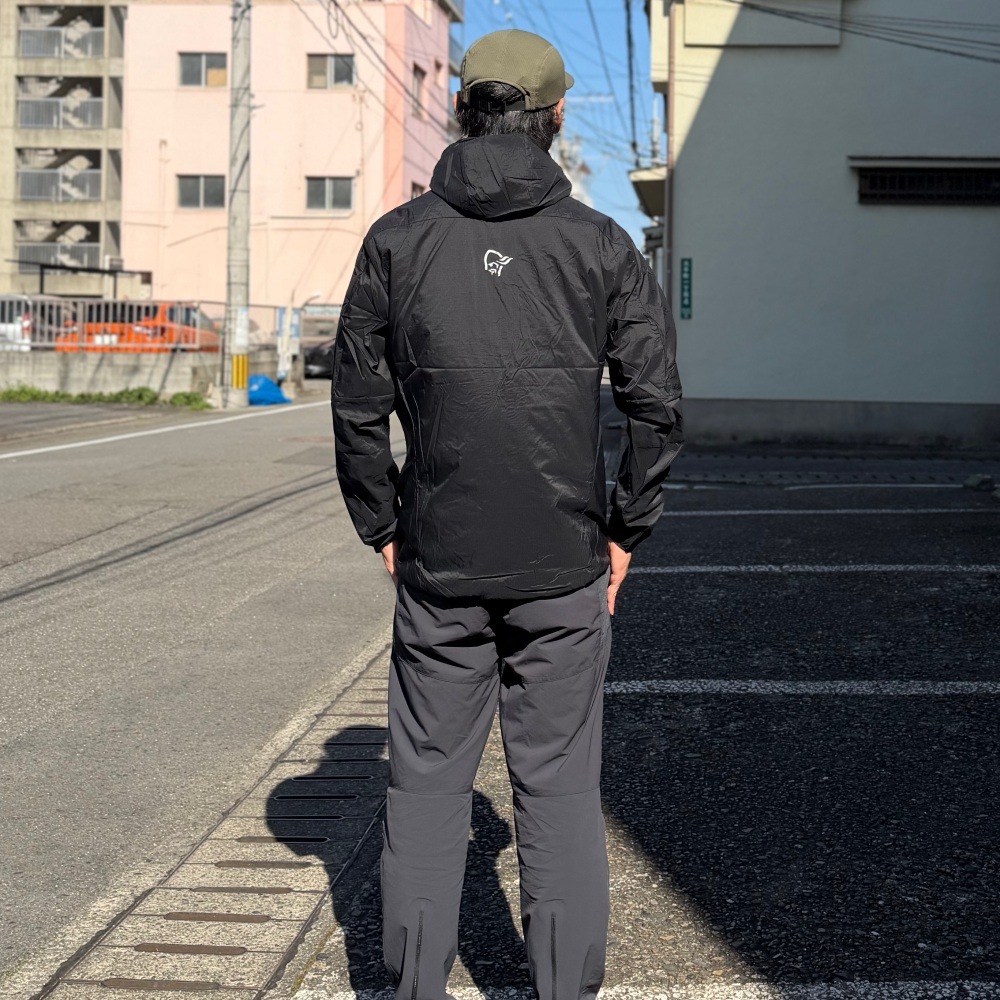 NORRONA falketind aero60 Hood (M) / ノローナ メンズ フォルケティン エアロ60 フード