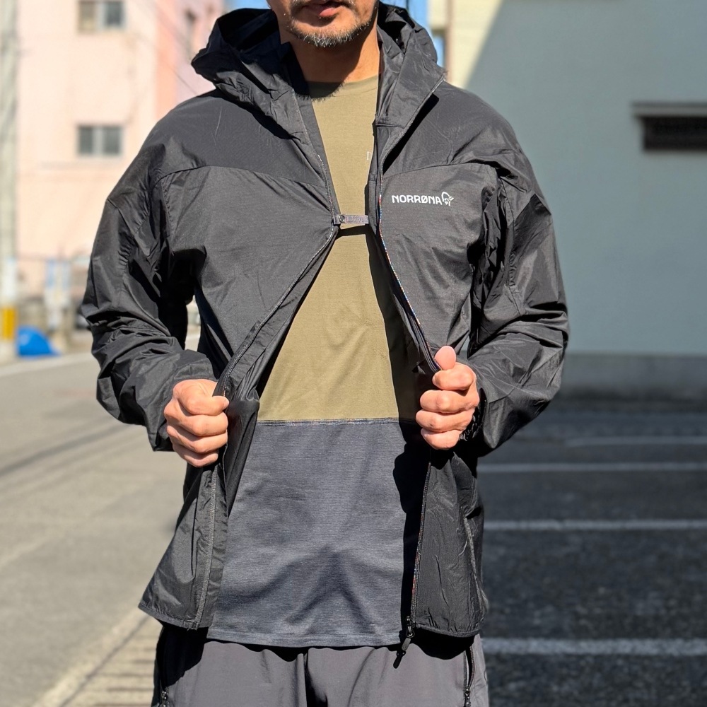 NORRONA falketind aero60 Hood (M) / ノローナ メンズ フォルケティン エアロ60 フード