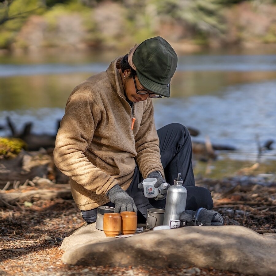 リッジマウンテンギア フリースイヤーマフキャップ オリーブ RIDGE MOUNTAIN GEAR Fleece Earmuff Cap リッジマウンテンギア