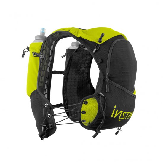 instinct X 10L Black/Lime インスティンクト トレイルランニングザック