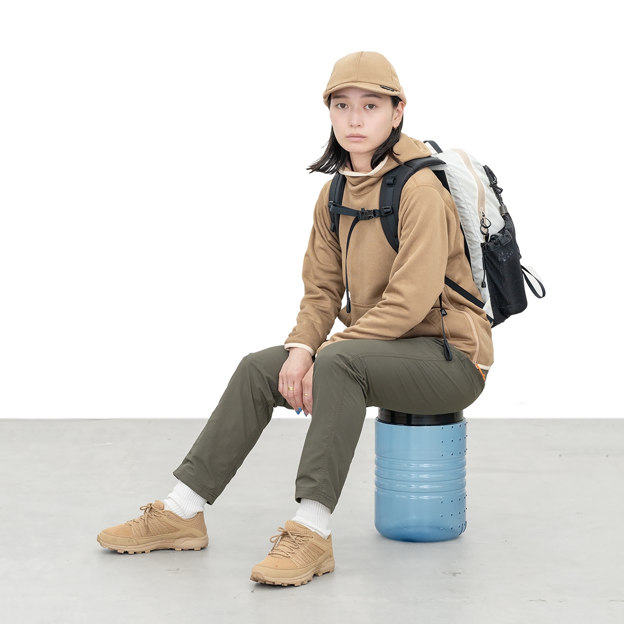 RIDGE MOUNTAIN GEAR  Power Stretch Pull Hoodie/ リッジ マウンテンギア パワーストレッチ プルオーバー