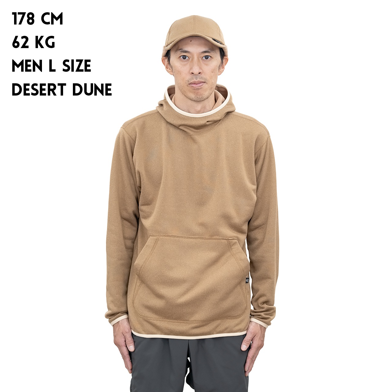 RIDGE MOUNTAIN GEAR  Power Stretch Pull Hoodie/ リッジ マウンテンギア パワーストレッチ プルオーバー