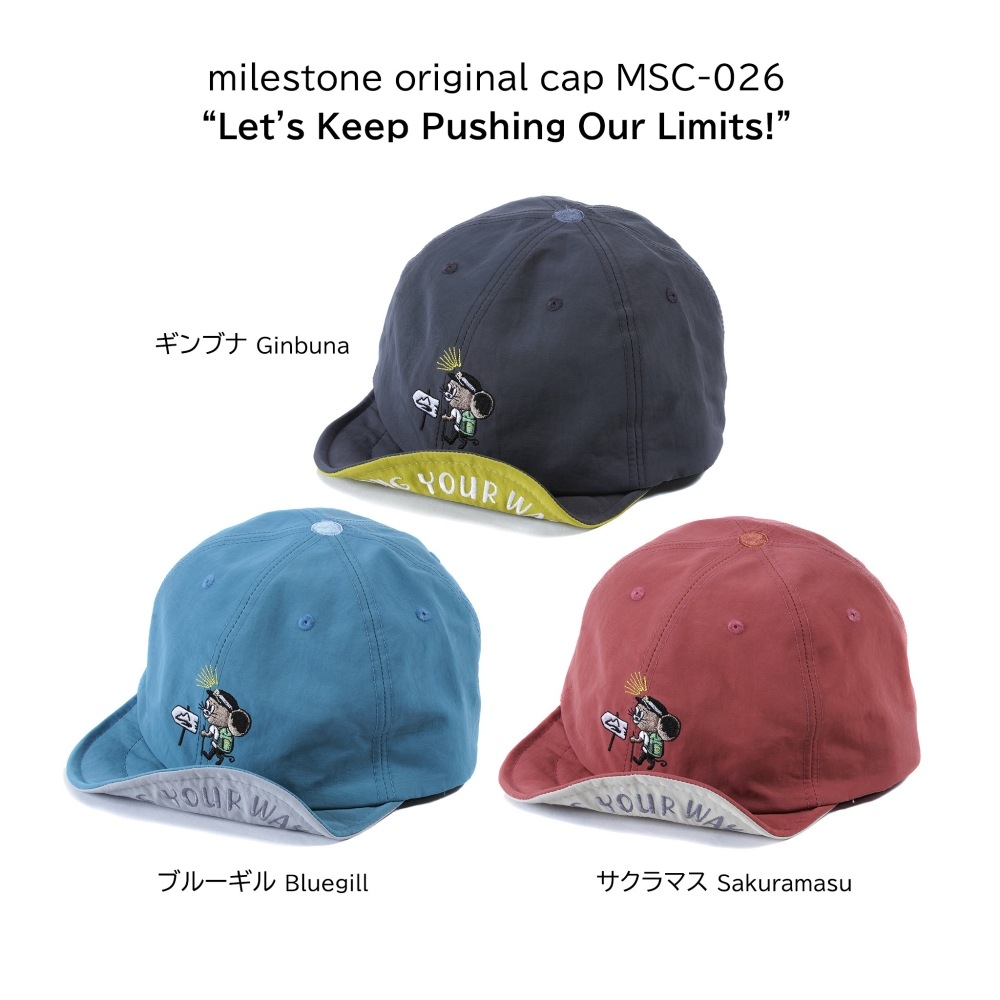 milestone&Jerry Marquez production】milestone Original Cap MSC-026