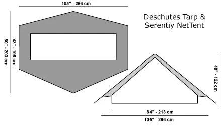 Six Moon Designs Deschutes Plus Tarp シックスムーンデザインズ デュ