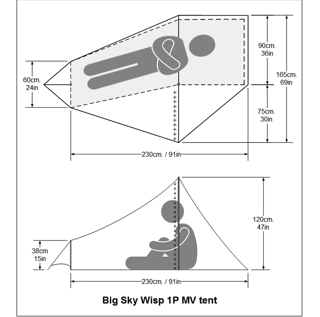 Big Sky Wisp 1P Super Bivy / ビッグスカイ ウィスプ | BRAND,BIGSKY