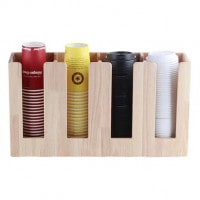 ウッドアミー4口|カフェグッズ