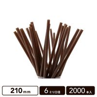 [�Х�] 6mm���� �����ҡ����ȥ��� 210mm ��2000�ܡ�