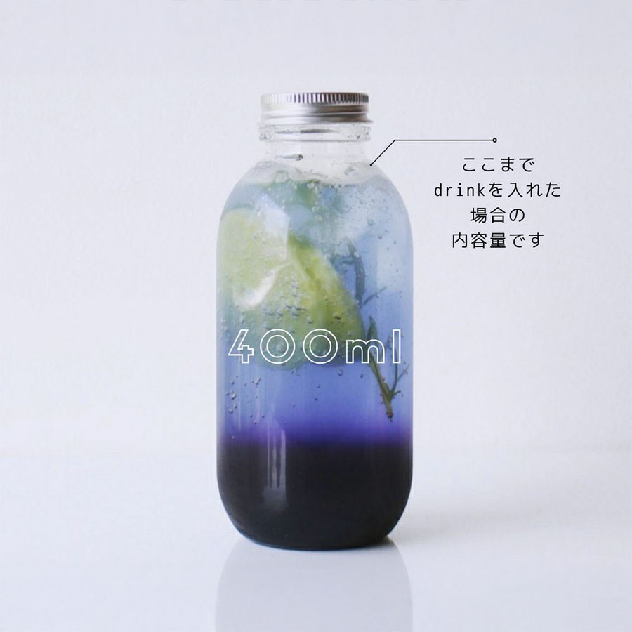 �ƥ��� 400ml �ɥ�󥯥ܥȥ� �ե��դ� ��100������