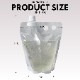�ƥ��������� �ѥ�����������å�ͭ��Ʃ�� 500ml��100������
