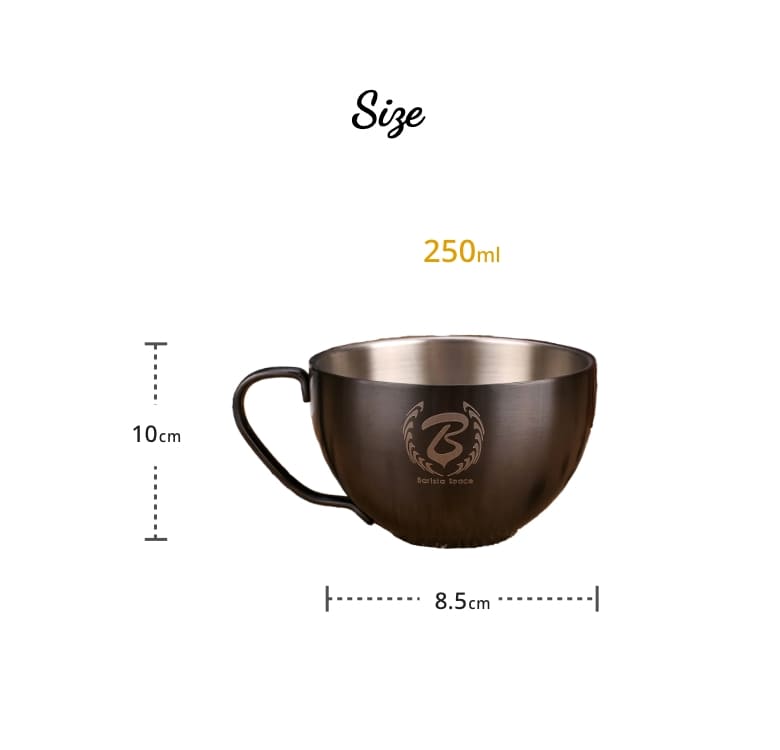 BARISTA SPACE ���ե���ƥ����ȥ��å� 250ml �ޥ�����顼