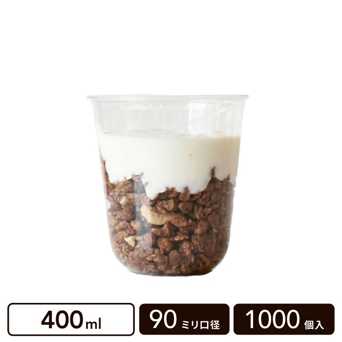 PETå U 400ml 90mm¡1000