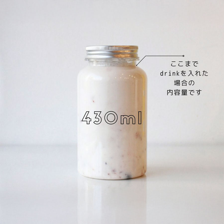 ���� 430ml �ɥ�󥯥ܥȥ� �ե��դ� ��100������