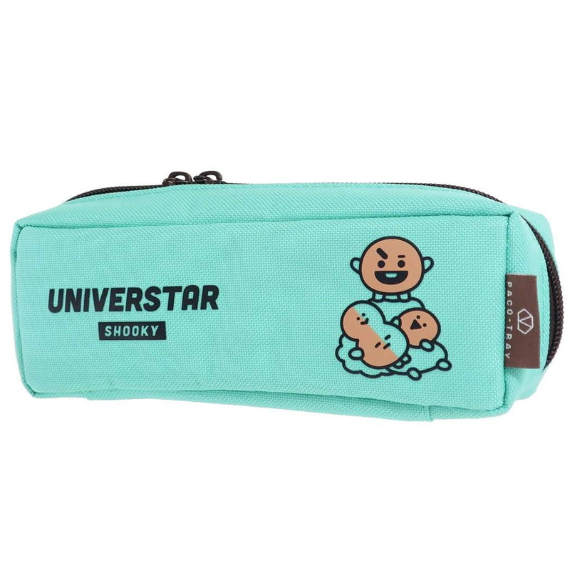 BT21 ペンケース パコトレー SHOOKY ペンケース 大容量 シンプル おしゃれ 女子 筆箱 中学生 小学生 高校生 新生活 入学準備 入学祝い|文具