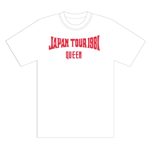 QUEEN/来日当時のライブイメージ Tシャツ 1981 | ROCK ONE