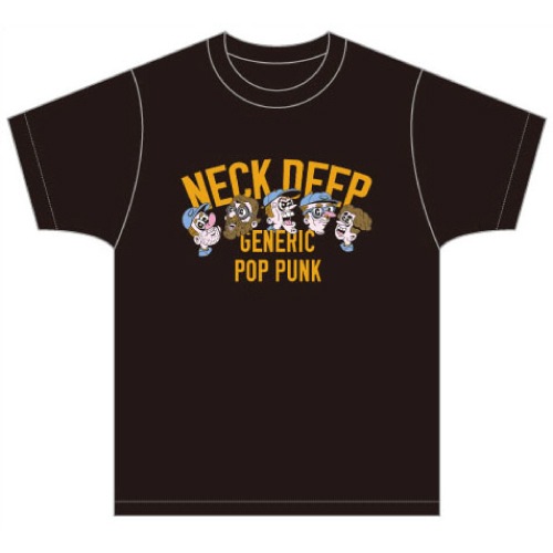 NECK DEEP / GPP BLACK T/S